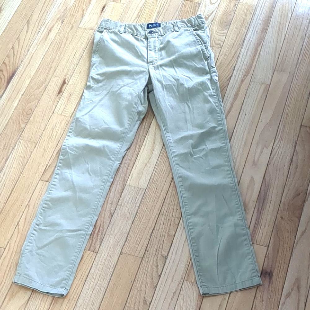 The Children's Place Boys Tan Khakis Chino Pants Size 12